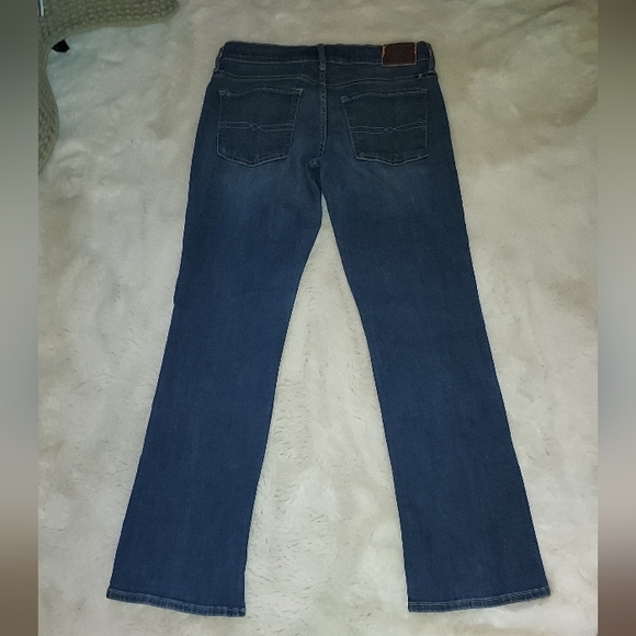 Lucky Brand Women's Dark Blue Sweet Boot Leg Jeans Size 2/26 - Picture 2 of 10